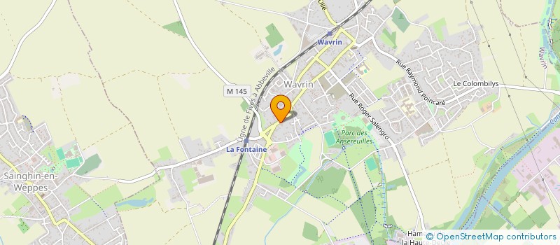 localisation de l'entreprise SCI 11 RUE DU MARECHAL FOCH  WAVRIN