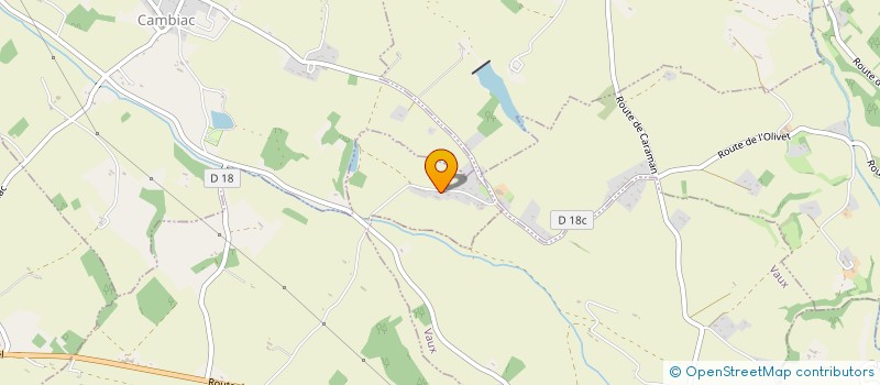 localisation de l'entreprise SCI 11 - SAPIENZA  MAURENS