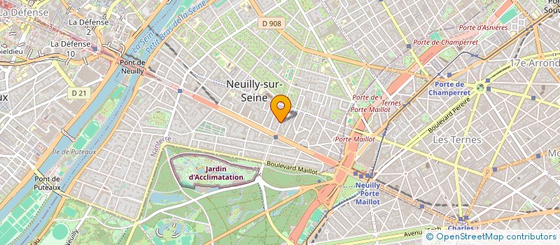 localisation de l'entreprise SCI 111 MONTROUGE  NEUILLY-SUR-SEINE