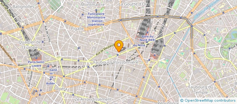 localisation de l'entreprise SCI 111 RUE DU FG POISONNIERE  MOITRON-SUR-SARTHE