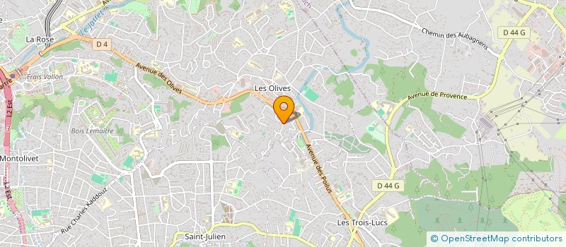 localisation de l'entreprise SCI 113 à MARSEILLE