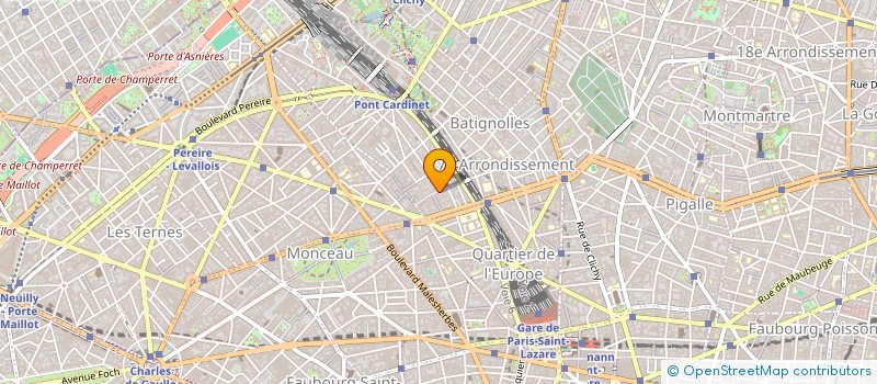 localisation de l'entreprise SCI 113 R DES DAMES PARIS  MOITRON-SUR-SARTHE