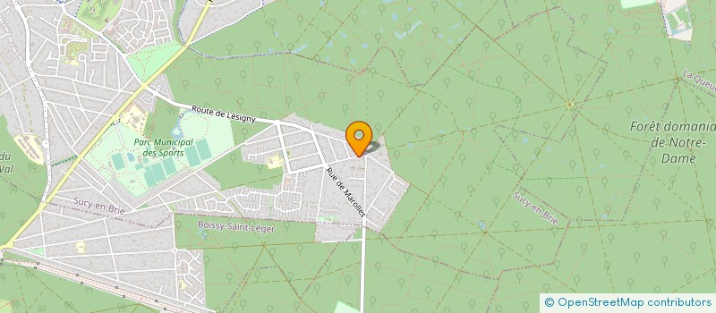 localisation de l'entreprise SCI 116 GRANDE RUE  SUCY-EN-BRIE