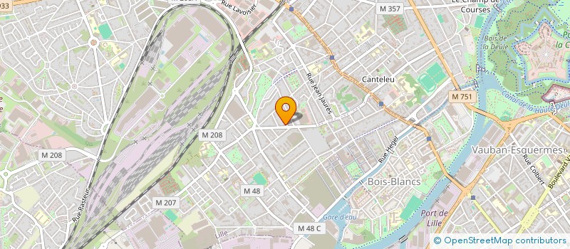 localisation de l'entreprise SCI 116 RUE DE CONDE à LILLE