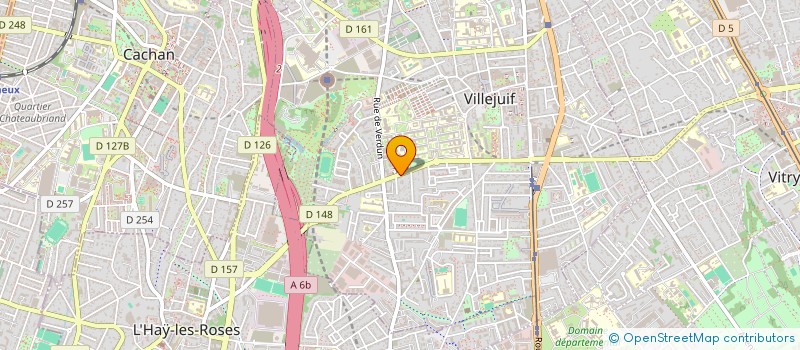 localisation de l'entreprise SCI 117 R REPUBLIQUE à VILLEJUIF