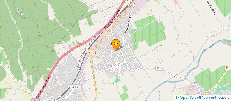 localisation de l'entreprise SCI 119-BENGUIGUI-CARDINET  AUBORD