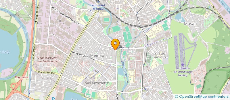 localisation de l'entreprise SCI 12-14 RUE DE ZELLENBERG  STRASBOURG