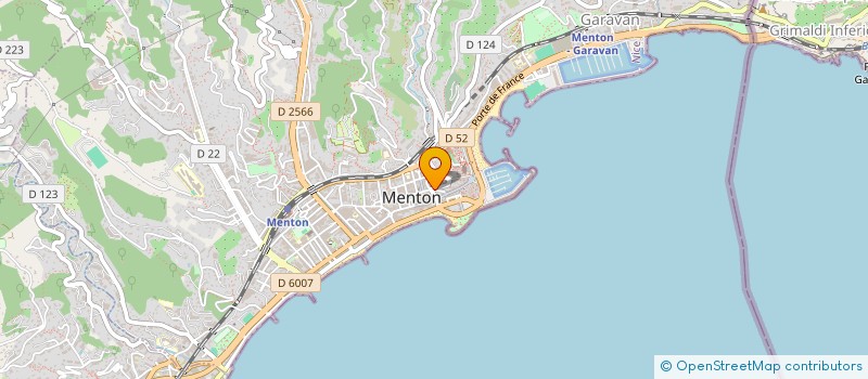 localisation de l'entreprise SCI 12 à MENTON