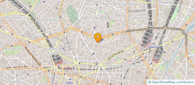 localisation de l'entreprise SCI 12 CITE MALESHERBES  PARIS