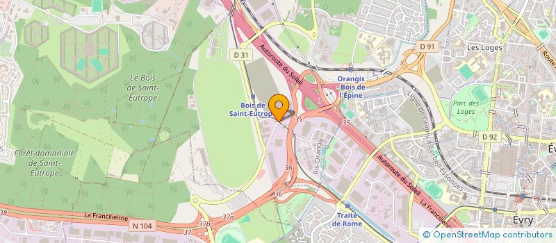 localisation de l'entreprise SCI - 12 FRONT POPULAIRE à RIS-ORANGIS