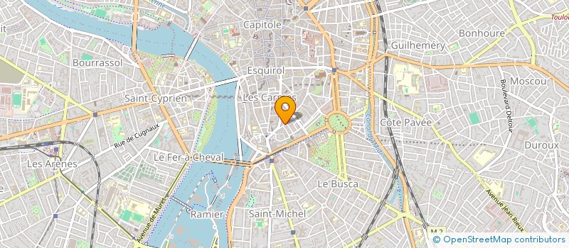 localisation de l'entreprise SCI 12 GRANDE RUE NAZARETH  TOULOUSE