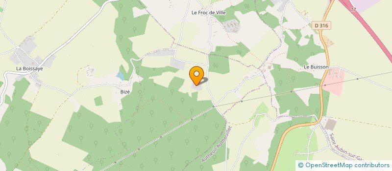 localisation de l'entreprise SCI 12 MALAR  CLEF VALLEE D'EURE