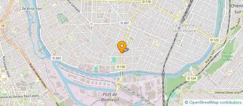 localisation de l'entreprise SCI 12 MOUSSELLE à SAINT-MAUR-DES-FOSSES