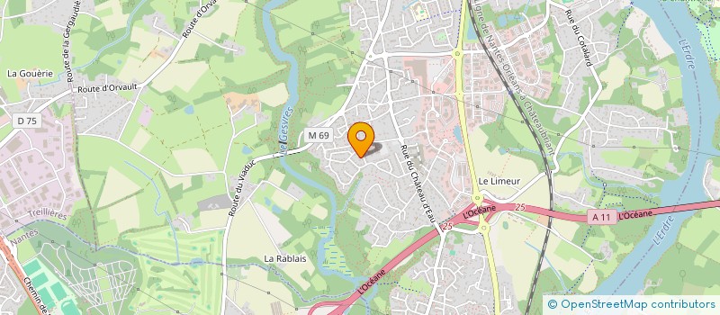 localisation de l'entreprise SCI 12 PORS VERY  LA CHAPELLE-SUR-ERDRE