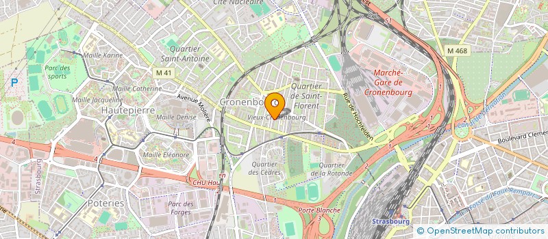 localisation de l'entreprise SCI 12 R DU SABLE  STRASBOURG