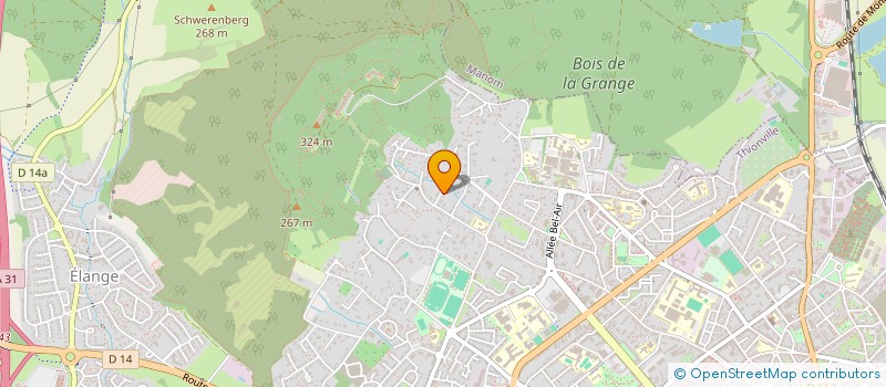 localisation de l'entreprise SCI 12 RDS à THIONVILLE