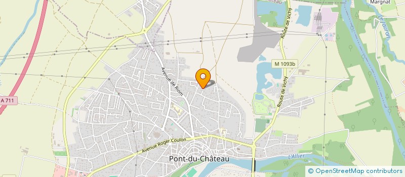 localisation de l'entreprise SCI 12 RUE BERANGER  PONT-DU-CHATEAU