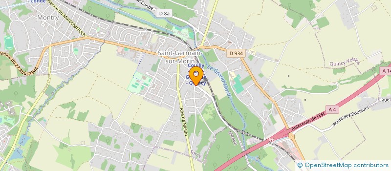 localisation de l'entreprise SCI 12 RUE DE PARIS  SAINT-GERMAIN-SUR-MORIN