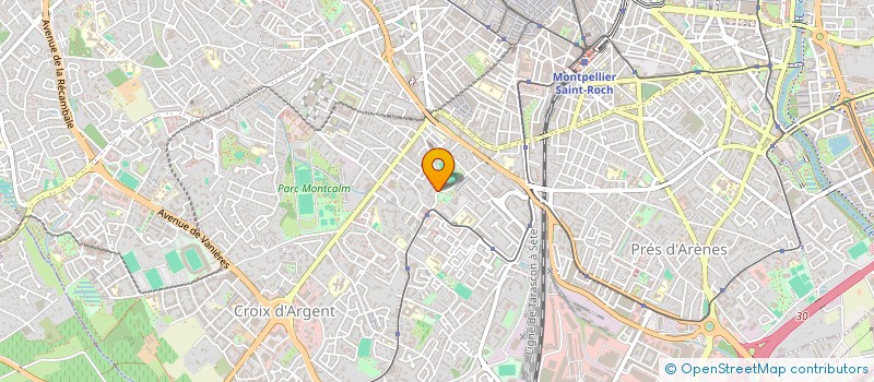 localisation de l'entreprise SCI 12 RUE PETITE LOGE à MONTPELLIER