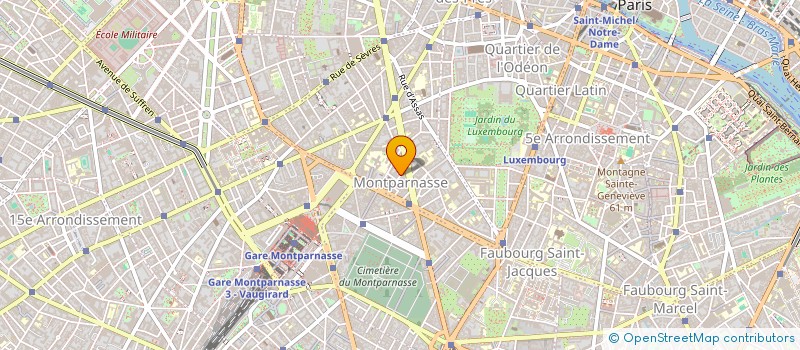 localisation de l'entreprise SCI 12 RUE STANISLAS  PARIS