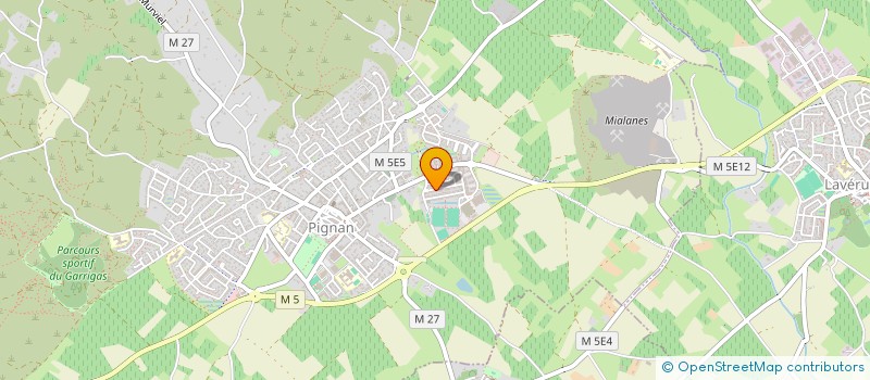 localisation de l'entreprise SCI 12 WILSON  PIGNAN