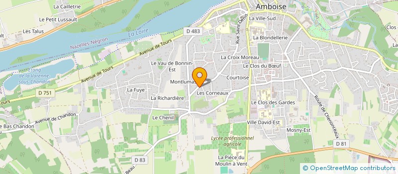 localisation de l'entreprise SCI 122 AVENUE DE LA TRANCHEE  AMBOISE