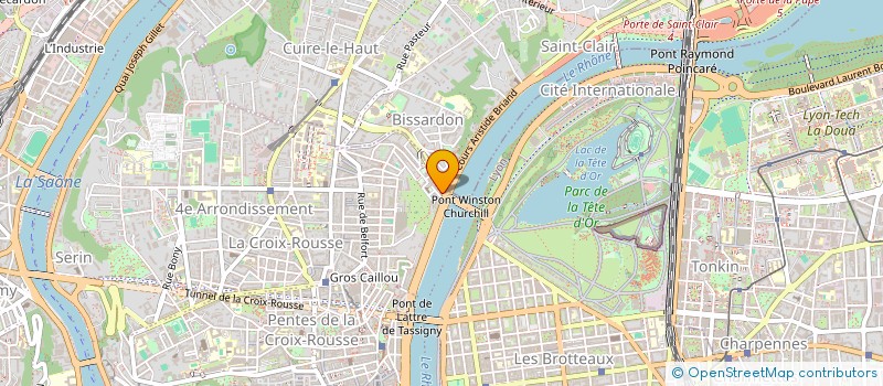 localisation de l'entreprise SCI 123 AV VICTOR HUGO BOULOGNE BILLANC  LYON