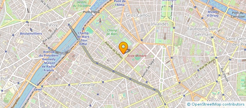 localisation de l'entreprise SCI 123 LONGCHAMP SANAWAN  PARIS