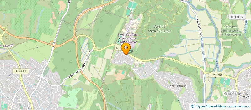 localisation de l'entreprise SCI 1246  SAINT-CLEMENT-DE-RIVIERE