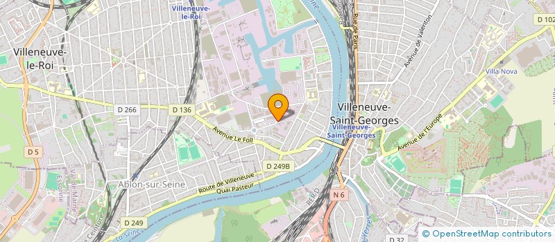 localisation de l'entreprise SCI 125 RUE DES VOEUX SAINT GEORGES  VILLENEUVE-LE-ROI