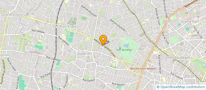 localisation de l'entreprise SCI 126 RUE LECOCQ  BORDEAUX