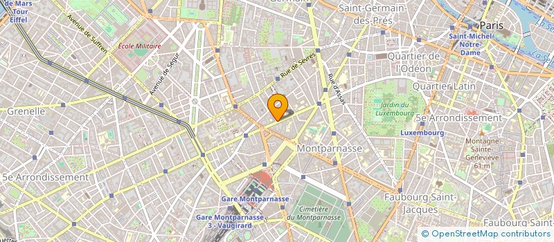 localisation de l'entreprise SCI 127 AV D'ORLEANS  PARIS