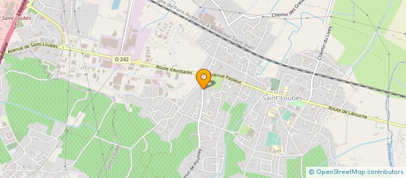 localisation de l'entreprise SCI 127 RUE DU PRESIDENT CARNOT  SAINT-LOUBES
