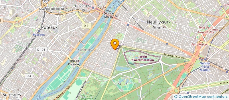 localisation de l'entreprise SCI 129 à NEUILLY-SUR-SEINE