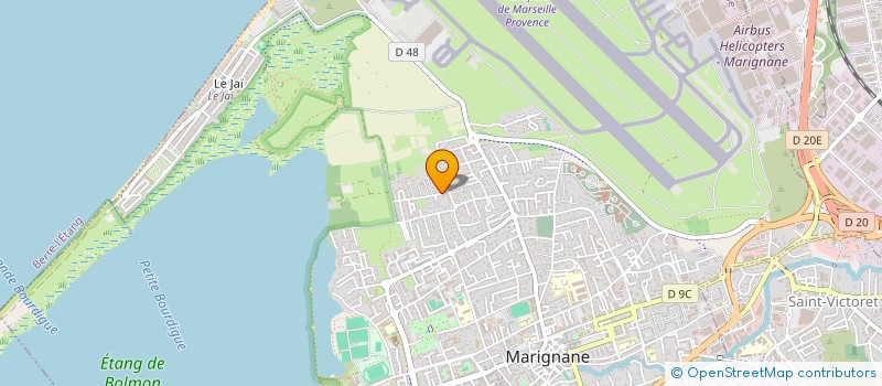 localisation de l'entreprise SCI 129 AVENUE DE MARSEILLE  MARIGNANE