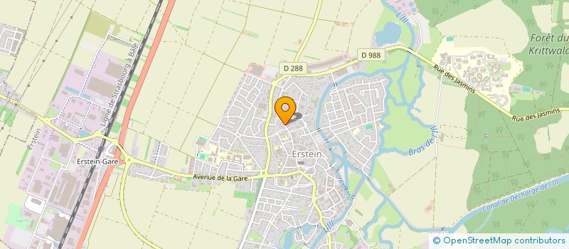 localisation de l'entreprise SCI 13/09  ERSTEIN