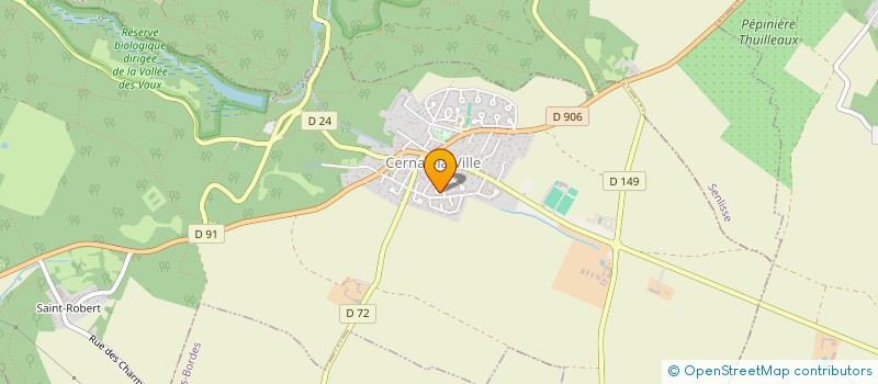 localisation de l'entreprise SCI 13-17  LA CELLE-LES-BORDES