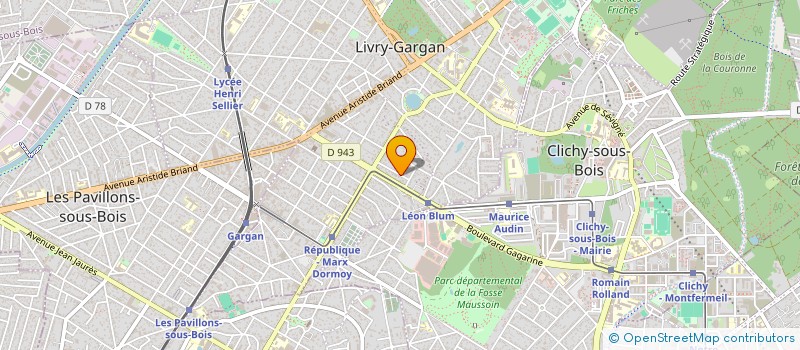 localisation de l'entreprise SCI 13/9 à LIVRY-GARGAN