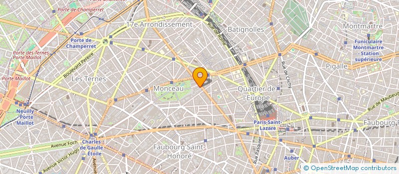 localisation de l'entreprise SCI 13 A 19 R L ELYSEE LIMOGES  PARIS