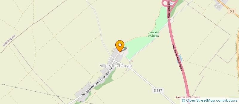 localisation de l'entreprise SCI 13 LT LOYER  VILLERS-LE-CHATEAU