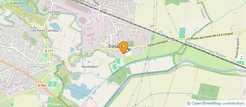 localisation de l'entreprise SCI 13 RUE EDMOND CANNELLE  TRELAZE