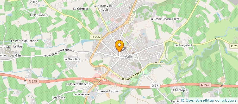 localisation de l'entreprise SCI 13 RUE EMILE GABORY  VALLET