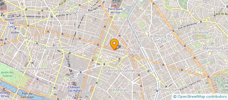 localisation de l'entreprise SCI 13 RUE JEAN-JACQUES ROUSSEAU à PARIS