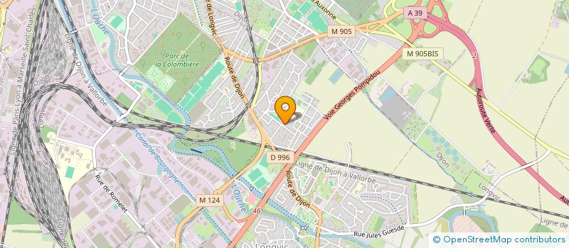 localisation de l'entreprise SCI 13 RUE MARCEL SEMBAT  LONGVIC