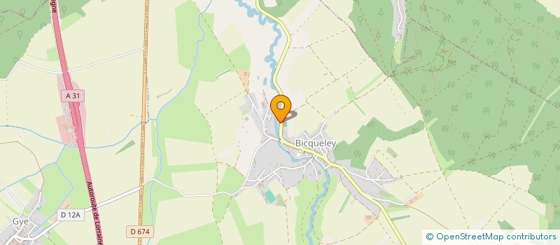 localisation de l'entreprise SCI 130 CHENIN  BICQUELEY