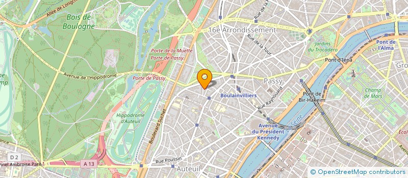 localisation de l'entreprise SCI 130 PETITLEROY à PARIS