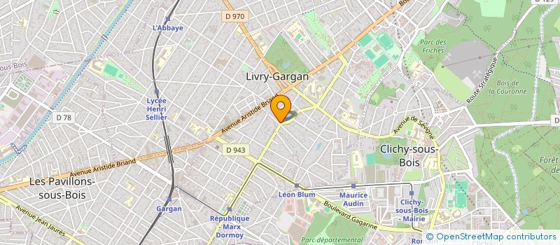 localisation de l'entreprise SCI 131 BIS LA ROQUETTE à LIVRY-GARGAN