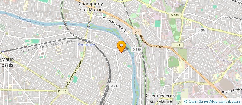 localisation de l'entreprise SCI 1311 HEMAGUY à SAINT-MAUR-DES-FOSSES