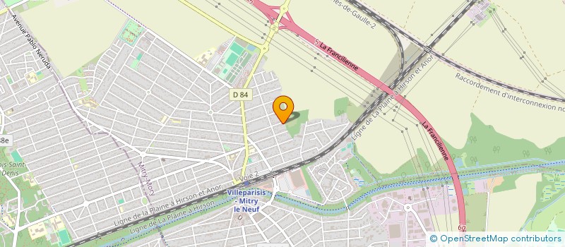 localisation de l'entreprise SCI 132 ROUTE DES PETITS PONTS  MITRY-MORY