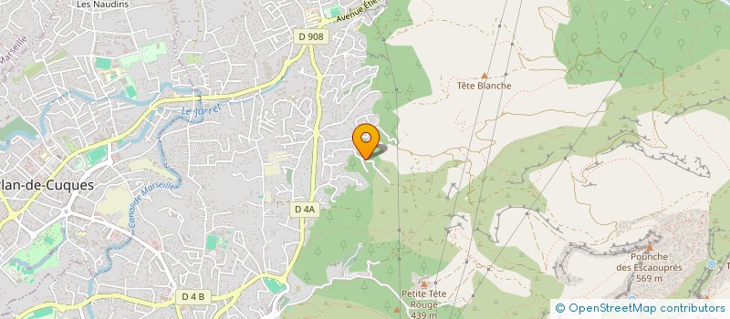 localisation de l'entreprise SCI 137 RUE BRETEUIL  ALLAUCH